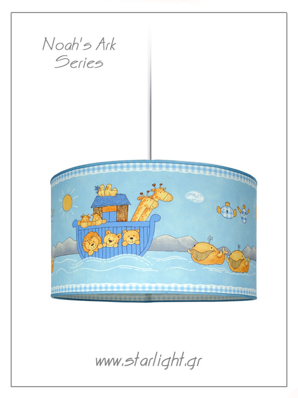 Pendant Children's Lamp shades Noah's Ark